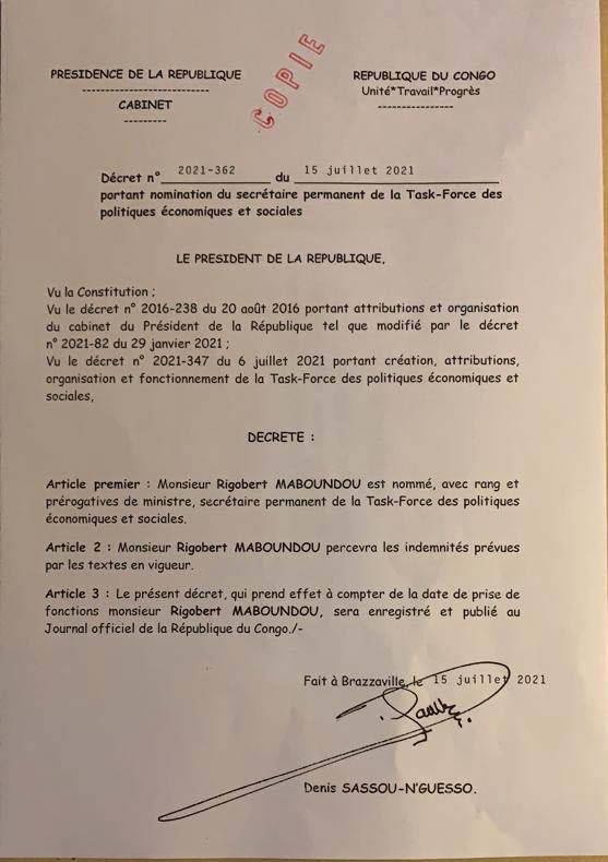 Décret n° 2021-362 du 15 juillet 2021