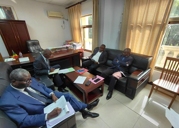 Séance de travail à la préfecture du Kouilou portant sur l’évaluation des programmes et projets d’investissement de la LF 2024